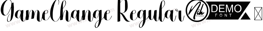 GameChange Regular字体转换